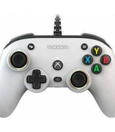 Nacon PRO Compact Wired Controller White για XBOX Series X/S -XONE - PC