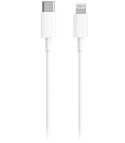 Xiaomi Regular USB 2.0 Cable USB-C male - Lightning Λευκό 1m (BHR4421GL)