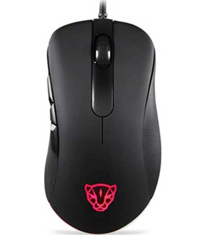 Motospeed V100 Wired Mouse Black Color