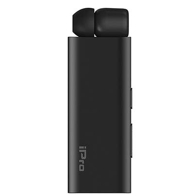 iPro Handsfree RH519BK Bluetooth AutoAnswer Retractable με Δόνηση Black (RH519BK)