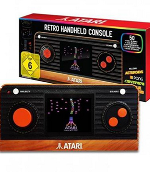 RETRO CONSOLE BLAZE ATARI HANDGHELD WITH A/V  (50 GAMES)