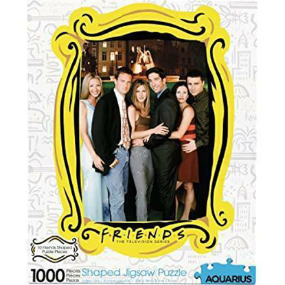 Aquarius Παζλ Friends Water fountain diecut Puzzle 1000P (GE65400)