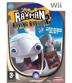 Rayman Raving Rabbids 2 Wii NEW