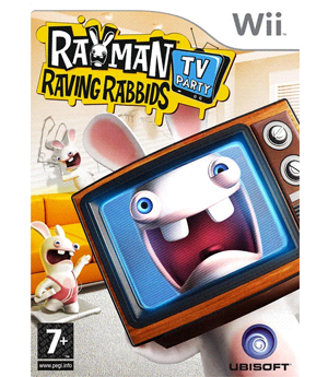 Rayman Raving Rabbids TV Party Wii NEW