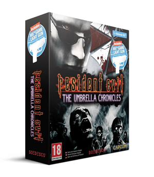 Resident Evil The Umbrella Chronicles + Light Gun WII USED