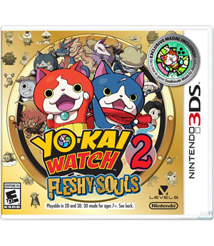 YO-KAI Watch 2: Fleshy Souls 3DS NEW