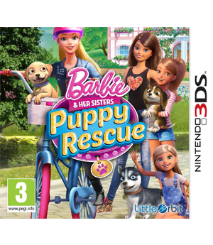 Barbie and her Sisters: Puppy Rescue 3DS NEW