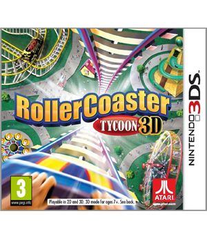 Rollercoaster Tycoon 3D 3DS NEW