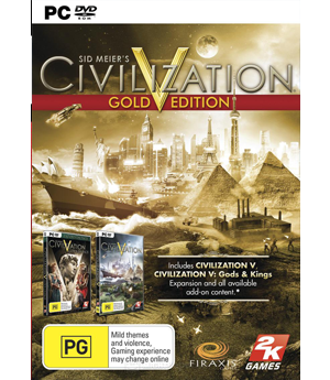 Sid Meier's Civilization V: Gold Edition PC NEW