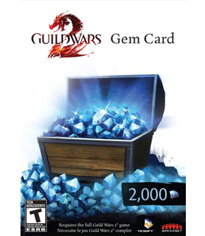 Guild Wars 2 Gem Card PC NEW
