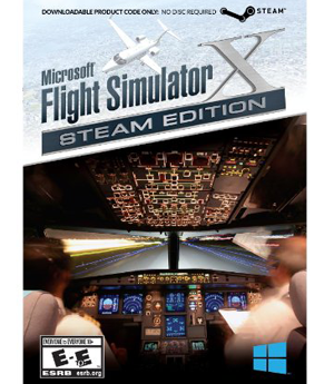 Flight simulator X Steam Edition + Discover Europe PC NEW