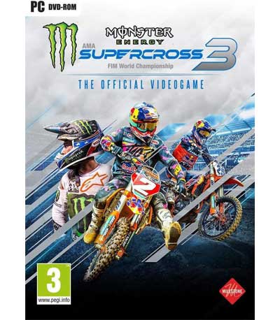 Monster Energy Supercross 3 PC NEW