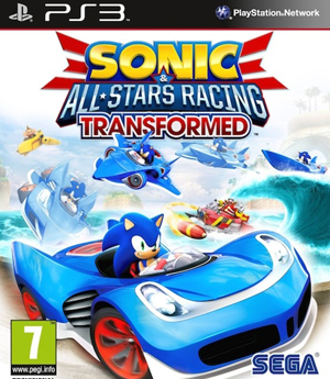 Sonic & All Stars Racing Transformed PS3 NEW