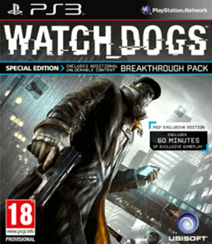 Watch Dogs Exclusive Edition PS3 NEW