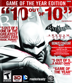 Batman: Arkham City Game of the Year Ed. PS3 NEW