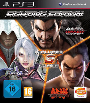 Fighting Edition ( Tekken Tag Tournament 2 + Tekken 6 + Soul Calibur V ) PS3 NEW