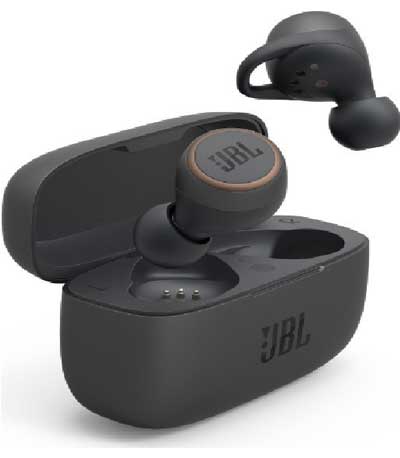 JBL Live 300TWS, True Wireless In-Ear Headphones, Google Ass, Alexa Black