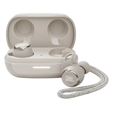 JBL Reflect Flow Pro+ TWS True Wireless In-Ear Sport Headphones, IP68, ANC, Wrl. Charging, Touch, (White)