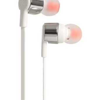 JBL T210, InEar Universal Headphones 1-button Mic/Remote (Grey)