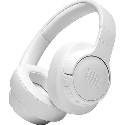 JBL Tune 710BT Over-ear Bluetooth Headphones Multipoint (White)