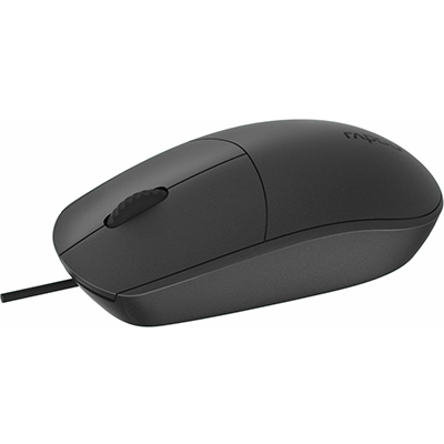 Rapoo N100 Wired Optical Mouse (Black)