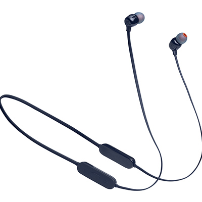JBL Tune 125BT, Wireless In-ear with 3-button Mic/Remote Blue