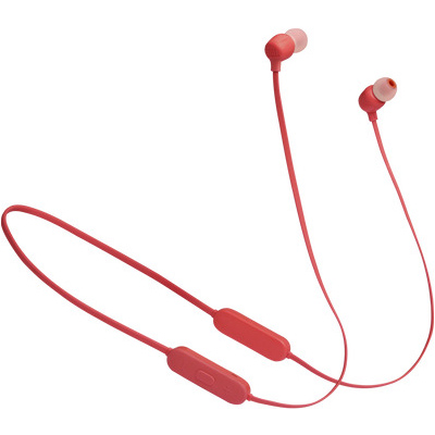 JBL Tune 125BT, Wireless In-ear with 3-button Mic/Remote Coral