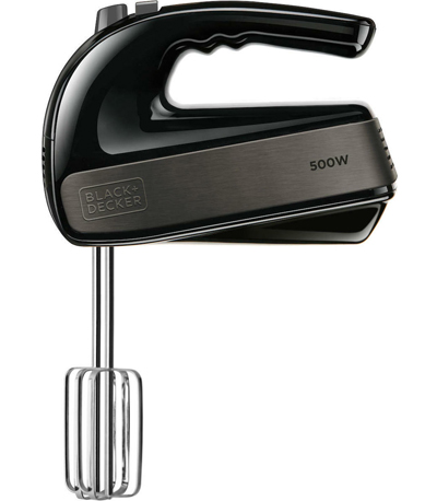 BLACK + DECKER Hand Mixer 500W Black