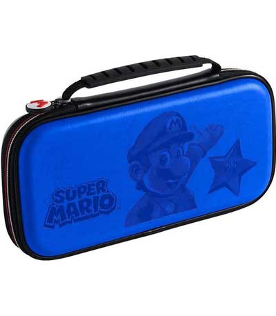 Bigben Interactive Travel Case Super Mario Blue NSW
