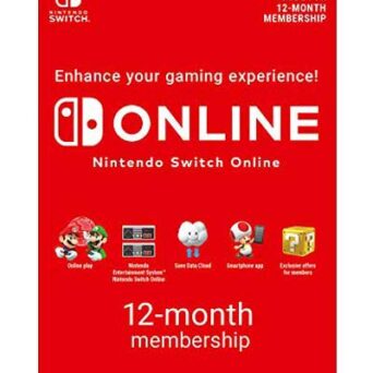 Nintendo Switch 365 Days Online Membership