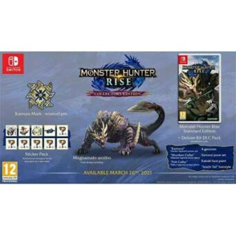 Monster Hunter Rise Collectors Edition NSW NEW