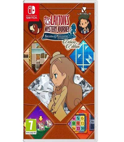 Layton's Mystery Journey: Katrielle and the Millionaires' Conspiracy Delux Edition NSW NEW
