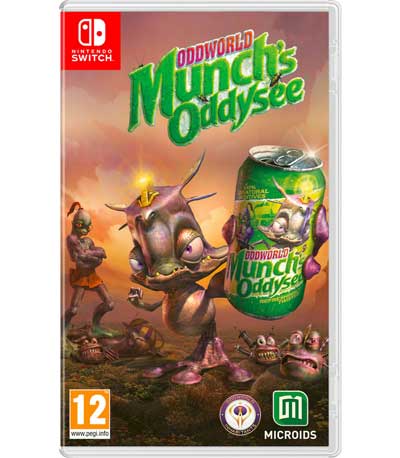 Oddworld: Munch's Oddysee HD NSW NEW