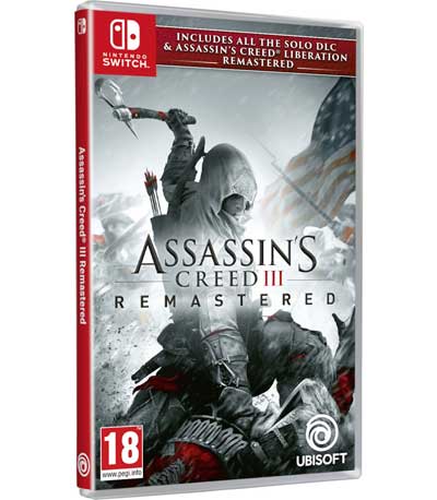 Assassin's Creed III Remastered + Assassin's Creed Liberation Remastered NSW NEW