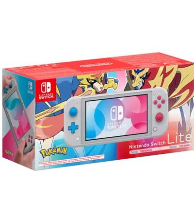 Nintendo Switch Lite Zacian & Zamazenta Edition