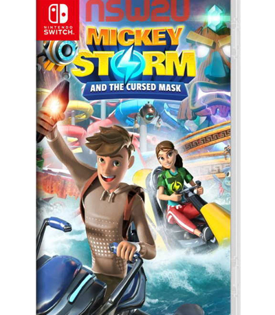 Mickey Storm And The Cursed Mask (Code in a Box) Nintendo Switch NEW