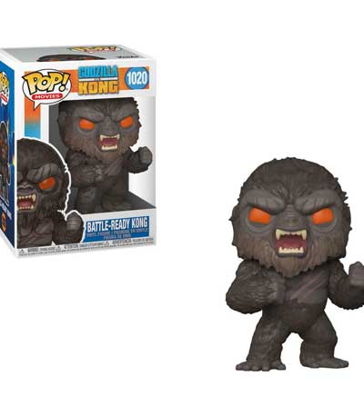 Funko POP! Movies: Godzilla Vs Kong - Battle-Ready Kong #1020 Vinyl Figure