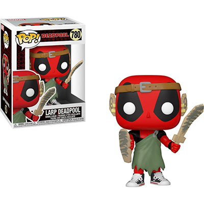 Funko Pop! Marvel: Deadpool 30Th - Larp Deadpool #780 Bobble-Head Vinyl Figure
