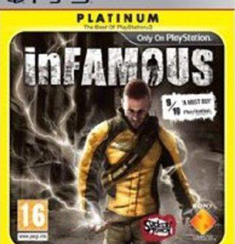 Infamous PLATINUM PS3 USED