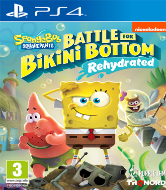 Spongebob Square Pants: Battle for Bikini Bottom - Rehydrated PS4 NEW