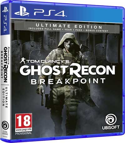 Tom Clancy's Ghost Recon: Breakpoint (Ultimate Edition) PS4 NEW