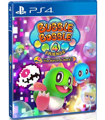 Bubble Bobble 4 Friends Baron is Back PS4 NEW