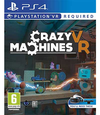 CRAZY MACHINES VR PS4 NEW