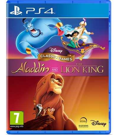 Disney Classic Games: Aladdin and The Lion King PS4 USED