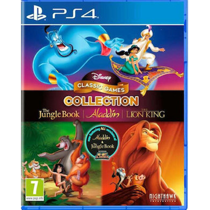 Disney Classic Games Collection Aladdin The Lion King and The Jungle Book PS4 USED