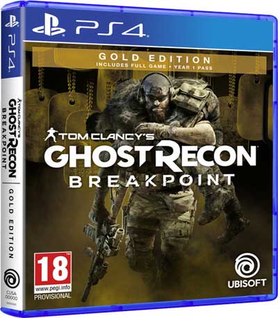 Tom Clancy's Ghost Recon: Breakpoint (Gold Edition) PS4 NEW