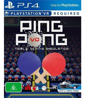 Ping Pong VR PS4 NEW