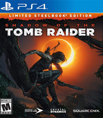 Shadow Of The Tomb Raider Limited Steelbook Edition PS4 USED