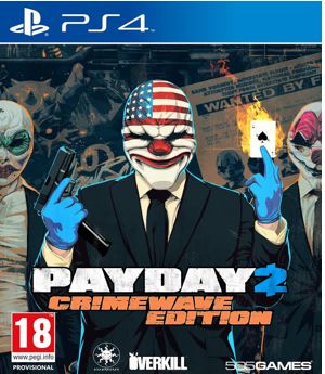 Payday 2 Crimewave Edition PS4 USED