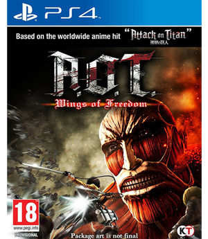 Attack on Titan: Wings of Freedom PS4 USED